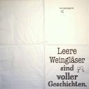 TX-089 Scripture - 3-ply - Ambiente - Leere Weingläser...